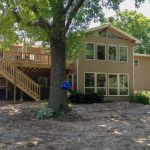 Second story deck and Pella windows on home in Omaha, NE